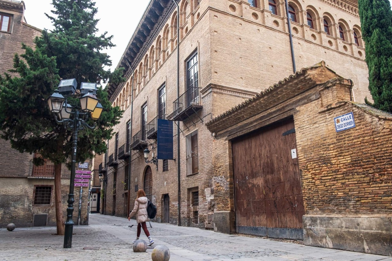 Viaje al Renacimiento en un palacio 'escondido' en pleno centro de Zaragoza