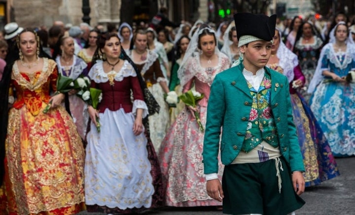 Así viven los valencianos las Fallas. Foto: Eva Mañez.