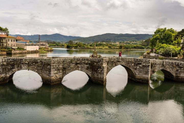 Fotos en el Camino Portugués: Puente románico de Ramallosa
