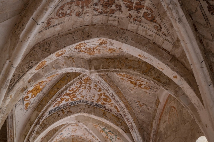 Bóveda del claustro del Monasterio de Santa María de Valbuena (Valladolid)