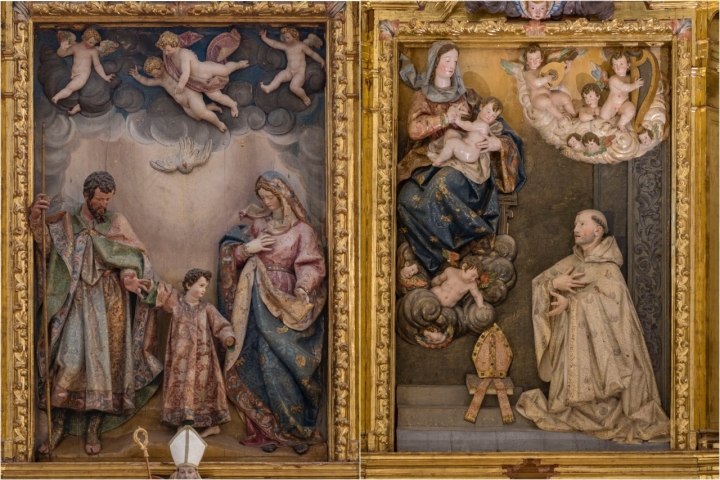 Relieves de Gregorio Fernández en el Monasterio de Santa María de Valbuena (Valladolid)