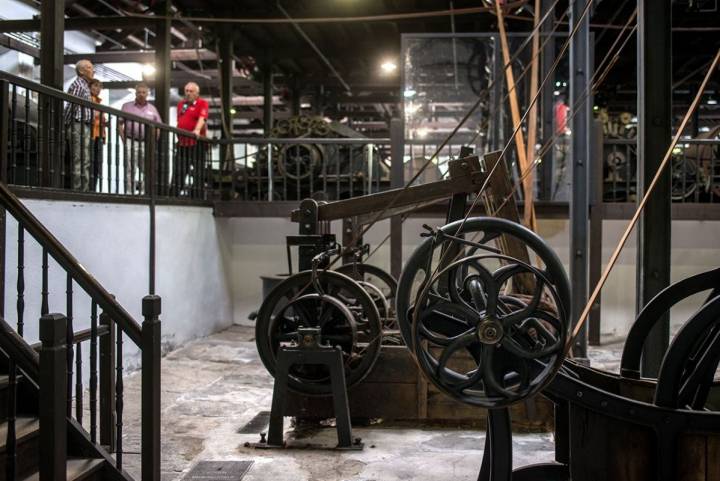 Las instalaciones de Boinas Elósegui recuerdan cómo era el trabajo en el siglo XIX.