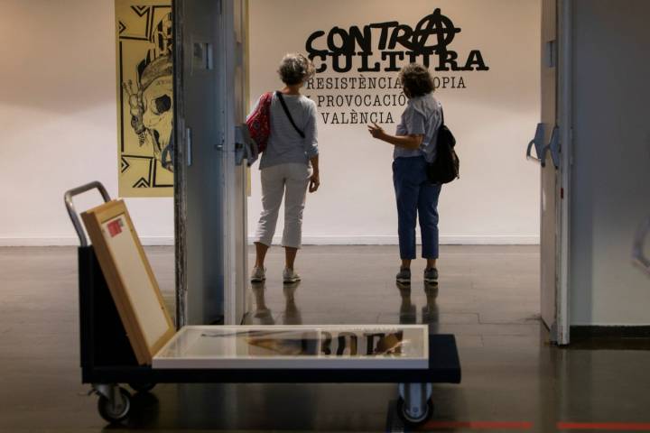 La exposición 'Contracultura' en el IVAM.
