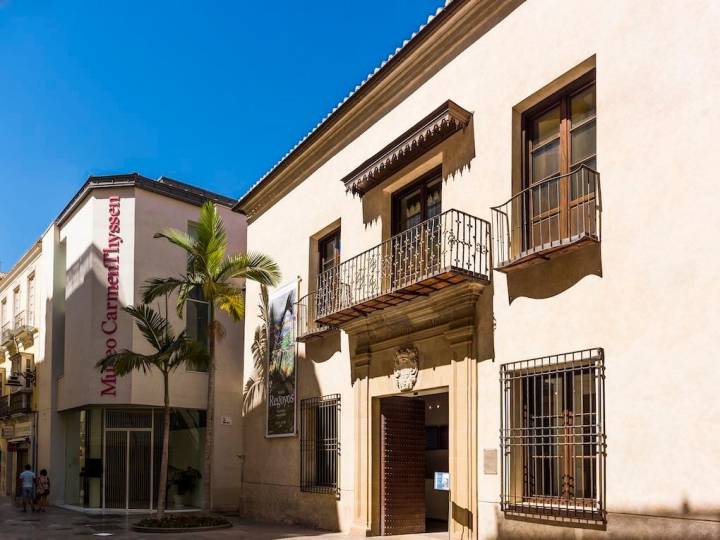 Un palacete del siglo XVI alberga la colección de Tita Cervera. Foto: Área de Turismo del Ayuntamiento de Málaga.