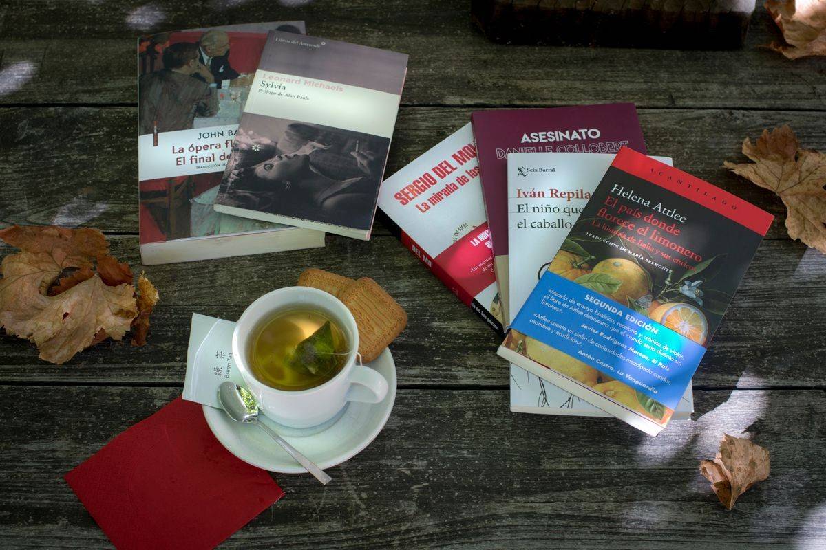 Un té verde y un buen libro para disfrutar de la estación más serena.