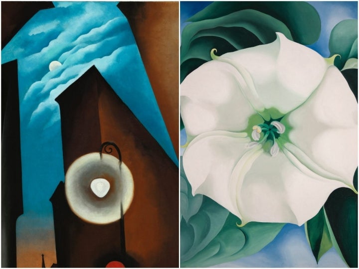 Obras de Georgia O’Keeffe.