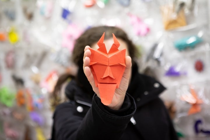 'Minimum' es uno de los templos para los amantes del 'origami' de la capital.