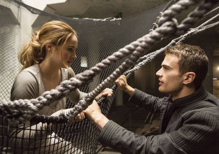 'Divergente', una saga que combina acción y amor. Foto: HBO.