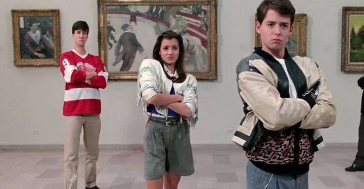 Matthew Broderick protagoniza esta película de los años 80. Foto: Netflix.