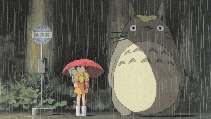 Totoro es una criatura mágica que vive en los bosques y que entabla amistad con una niña. Foto: Netflix.