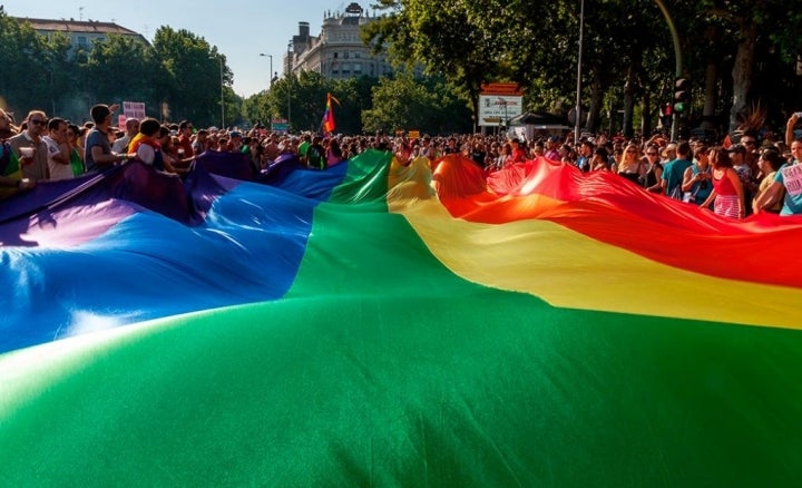 No cabe ni un alfiler. Foto: World Pride 2017.