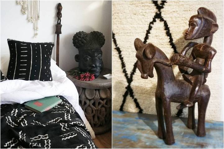Mambila apuesta por la decoración más tribal del continente africano.