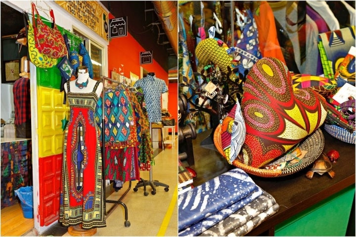Tienda de ropa africana sale