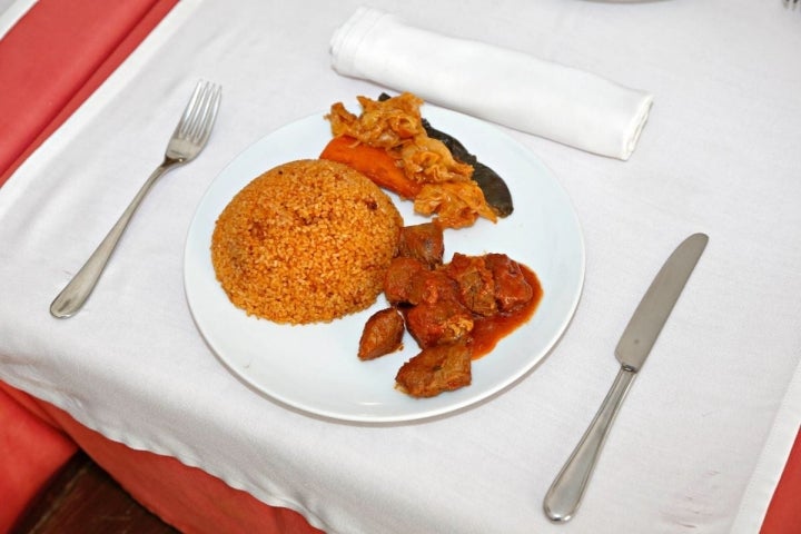 Arroz nigeriano con Thiep Yapé.