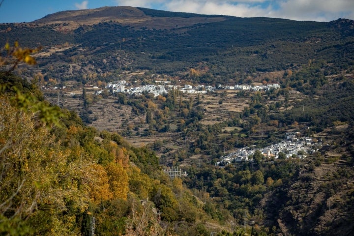 La Alpujarra es una comarca de pueblos blancos y hermosos paisajes. Foto: Fermín Rodríguez 