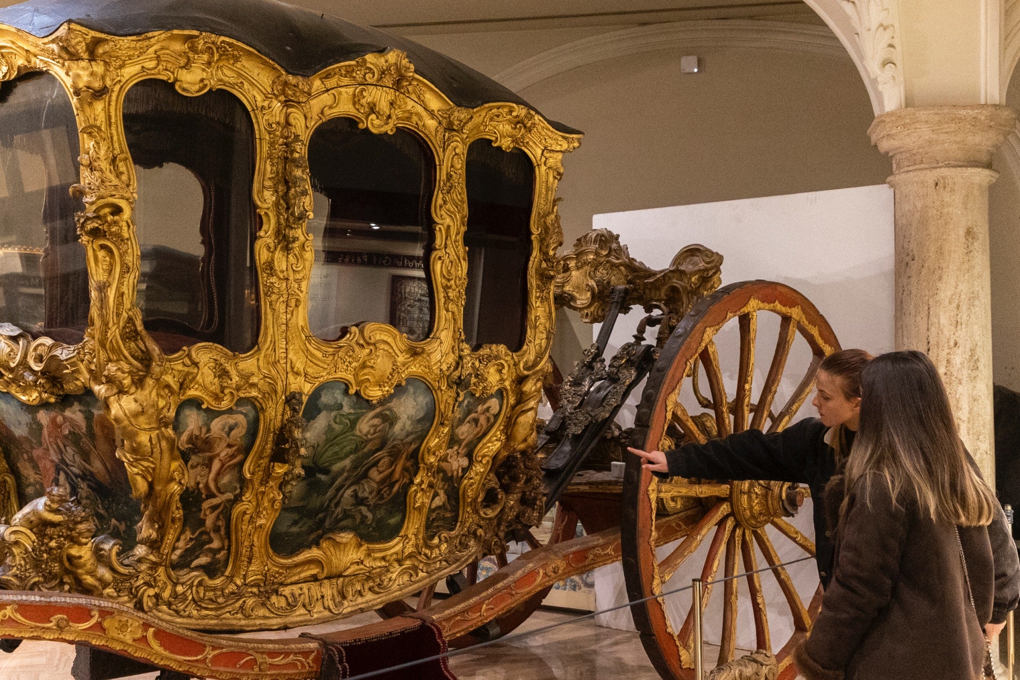 La carroza nobiliaria del siglo XIX.