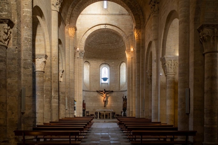 Interior San Martín Frómista