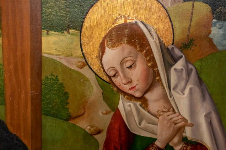Las lágrimas de la Magdalena de San Martín de Frómista conmueven al primer vistazo.