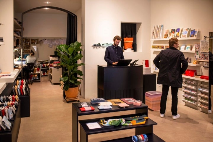 Una tienda diferente en pleno centro de la capital.