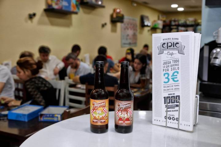 En el 'Epic' tienen su propia marca de cerveza artesanal.
