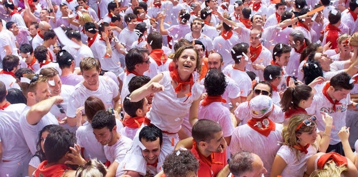 Además de divertirte con el chupinazo y los encierros, Pamplona también cuenta con otros 'encierros'. Foto: shutterstock.