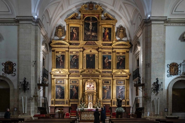 Retablo del altar mayor.