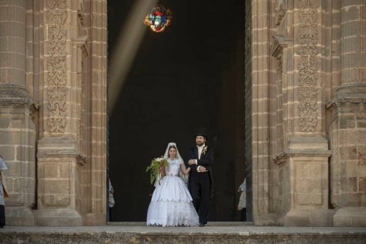 La Catedral de Jerez aparece imponente en varias escenas de la serie.