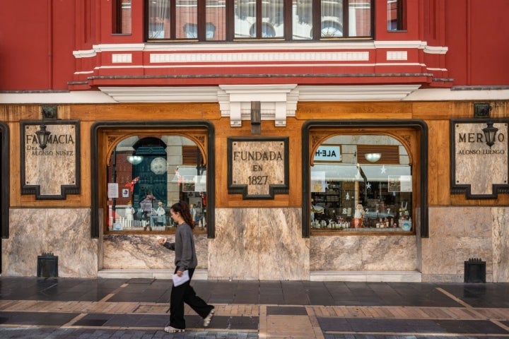 Fachada de la Farmacia Merino