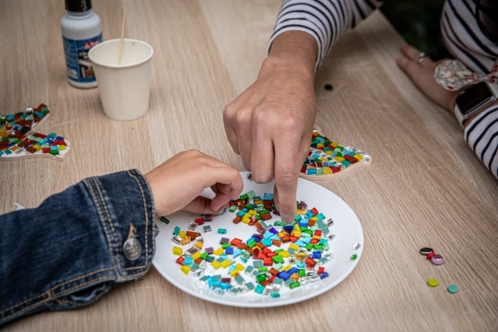 Taller infantil vitral Barcelona