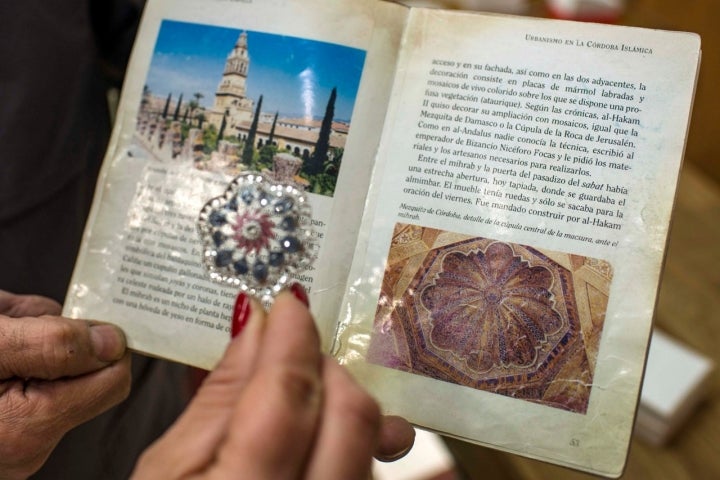 Joyas como ésta están inspiradas en la Mezquita de Córdoba.