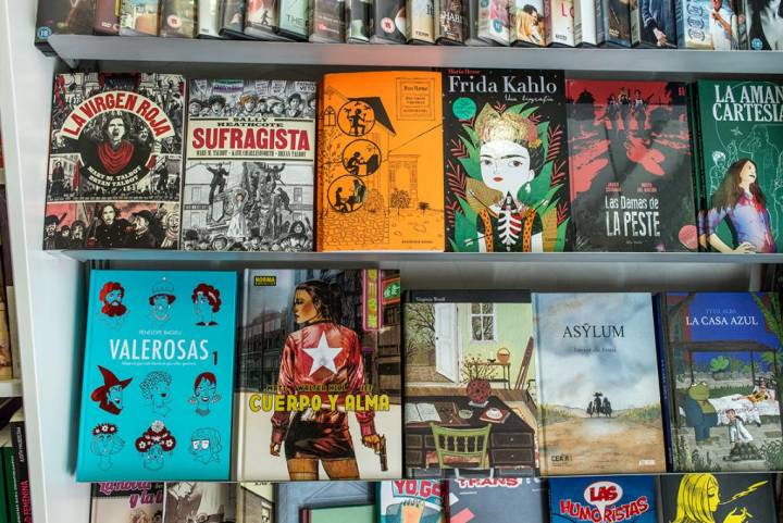 El catálogo de 'Berkana' no se reduce a literatura. También incluye cómics, vídeos o libros de fotografía.