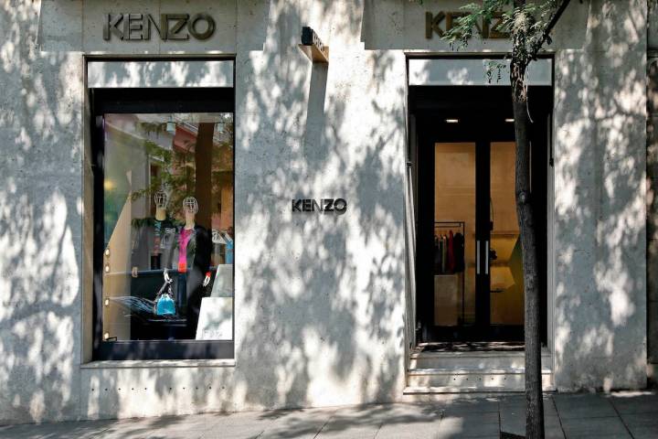 Tienda Kenzo en la calle Jorge Juan, Madrid.