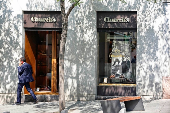 Tienda Church's en la calle Jorge Juan, Madrid.