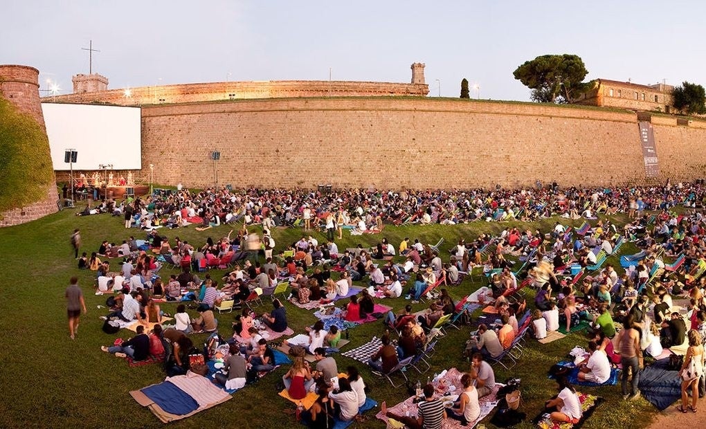 Películas a los pies del Castillo de Montjuic. Foto: Salamontjuic.org