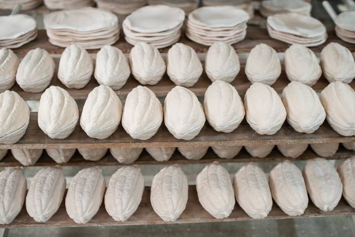 Vajillas Pordamsa. El cacao y otras formas de la naturaleza con uso en la cocina y la mesa.