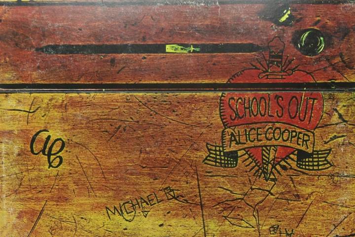 Playlista vuelta al cole: portada del single 'School's out' de Alice Cooper