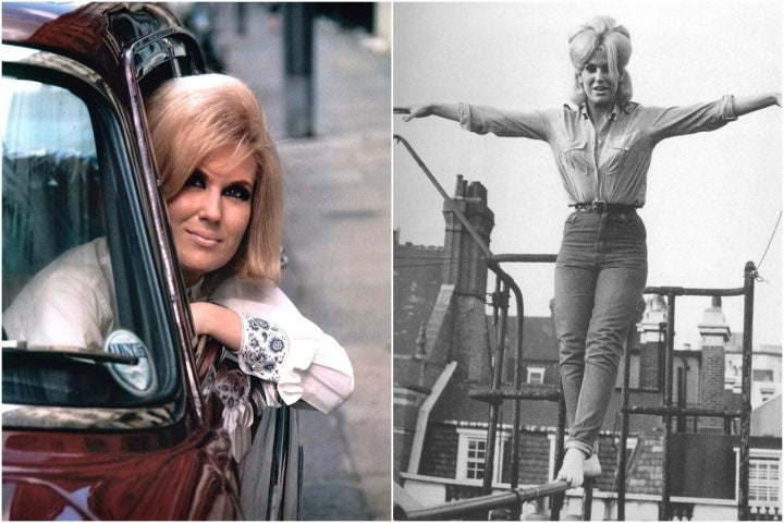 También hay tiempo para ponerse un poco sesentero. Foto: Facebook Dusty Springfield.