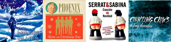 Los single ‘December Snow’, ‘Alone on Christmas Day’, ‘Canción de Navidad’ y ‘A long december’