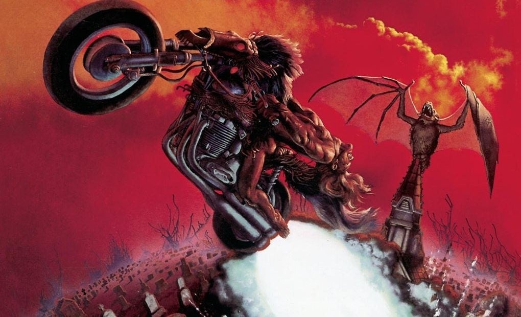 Carátula de 'Bat out of hell' de Meat Loaf.