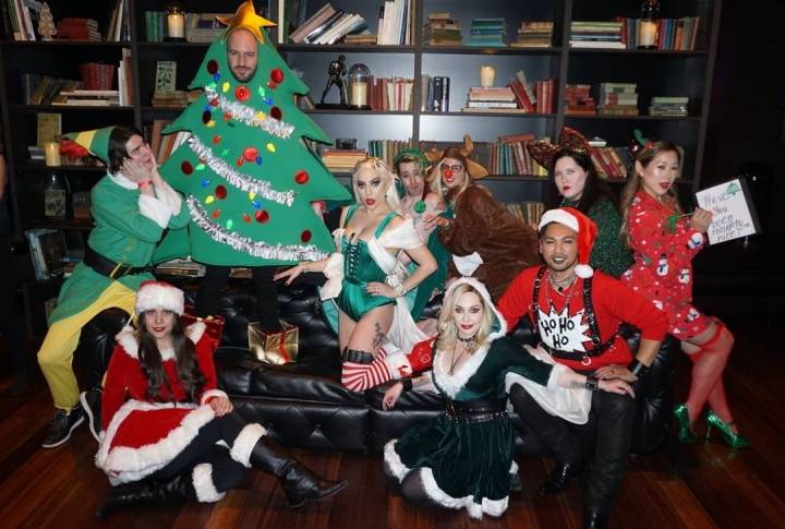 Lady Gaga es especial también para celebrar la Navidad. Foto: Facebook Lady Gaga