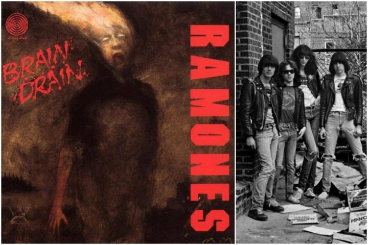 El primer disco de Ramones contiene un tema inspirado en un relato de Stephen King. Fotos: Facebook.