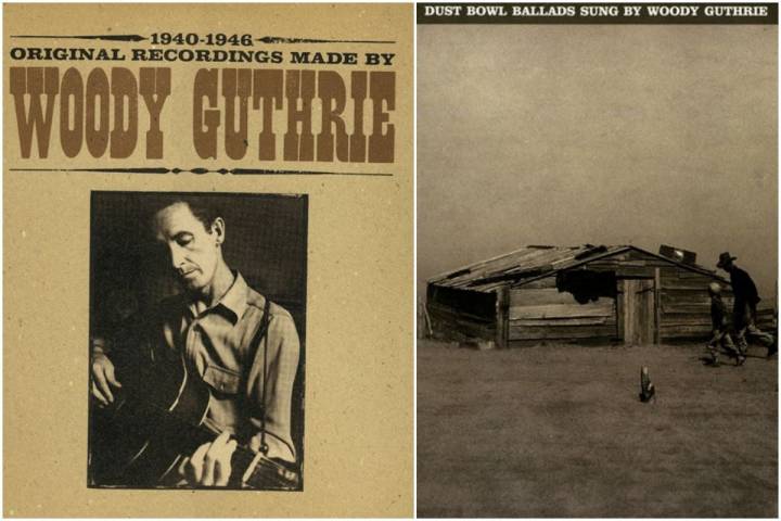 Las letras de Woody Guthrie siempre relataban la vida de los más humildes. Fotos: Facebook.