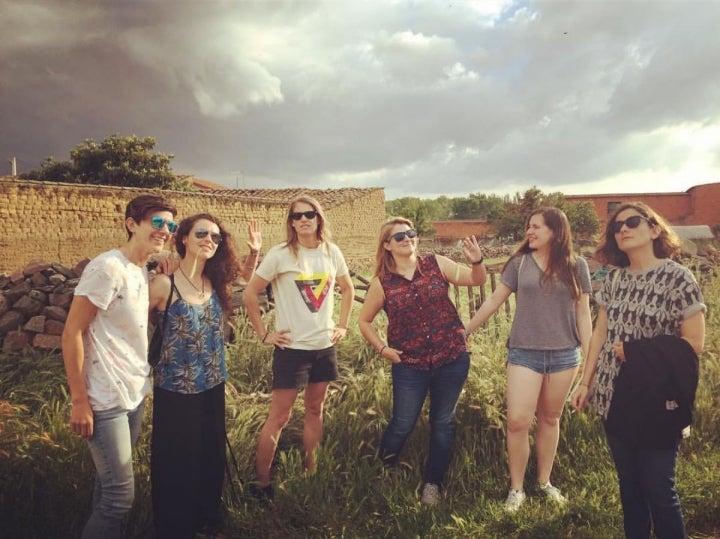 Las Chillers durante una escapa al campo. Foto: Facebook.