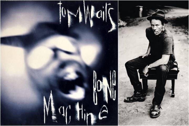 La inconfundible voz de Tom Waits resuena en 'Bone Machine' de una forma espectral. Fotos: Facebook.