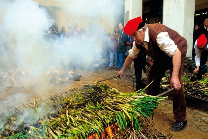 Fiesta de los calçots en Valls