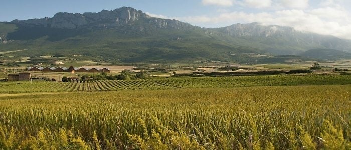 En esta zona de La Rioja los valles son de un verde intenso.