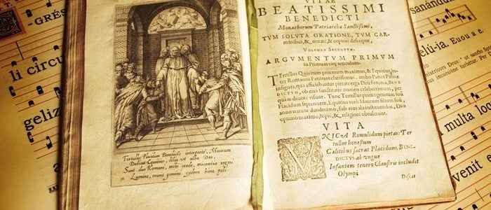 Libro del monasterio de Leyre Vitae Beatissimi Benedicti.