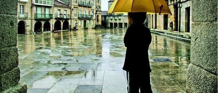 Plaza Mayor de Ribadavia.