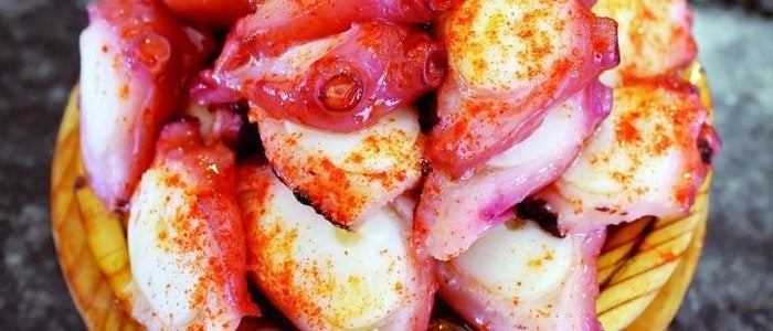 Pulpo a feira.