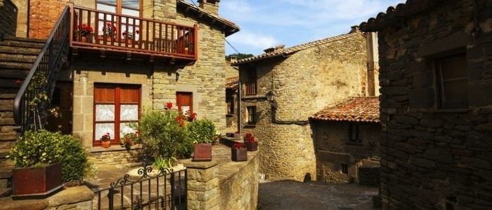 Pueblo medieval de la comarca de l'Alt Urgell.